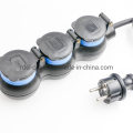 Schuko Extension Cord IP44 Splitter Cord Sets Ce